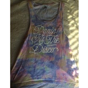 Panic at the Disco Tie Dye Tank Top
